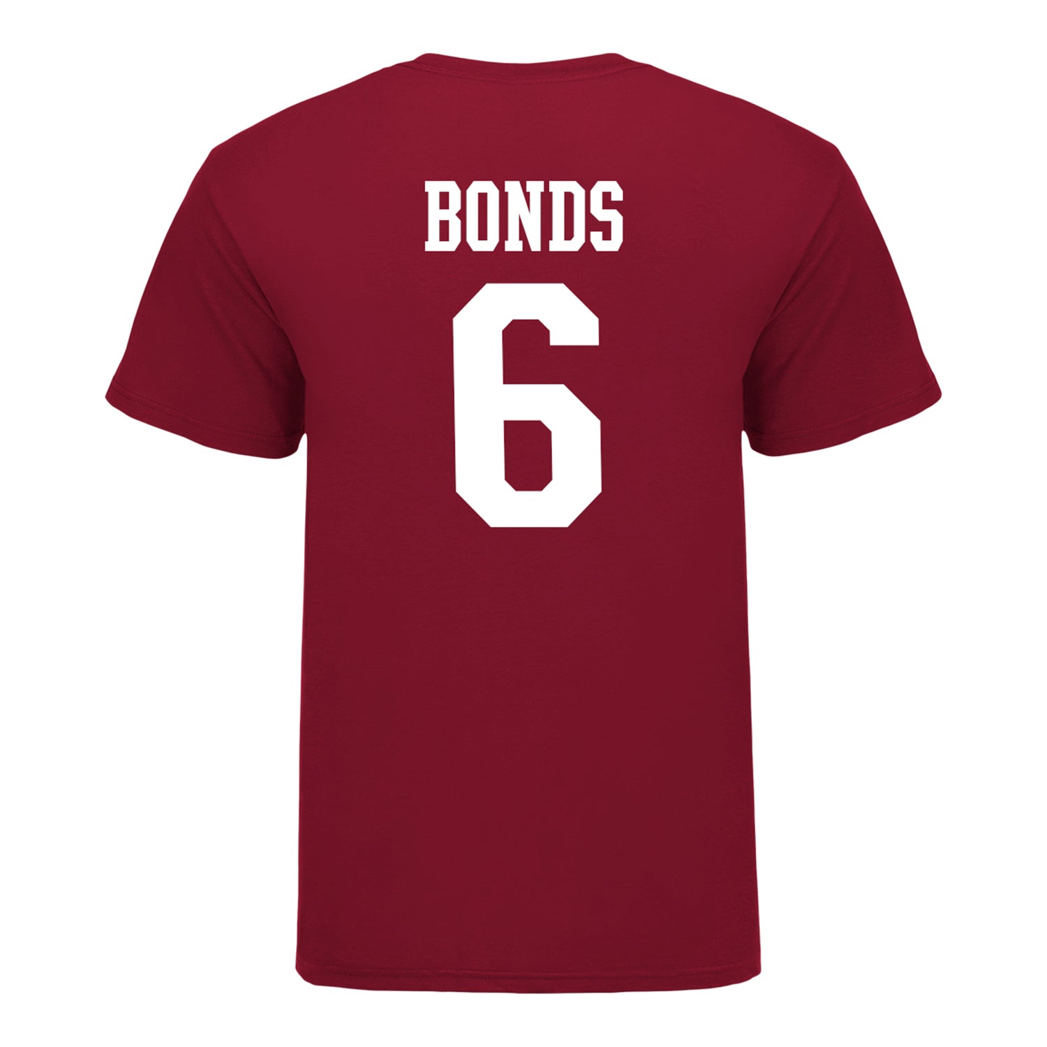 Indiana Hoosiers #6 Lebron Bonds Student Athlete Football T-Shirt - Back View