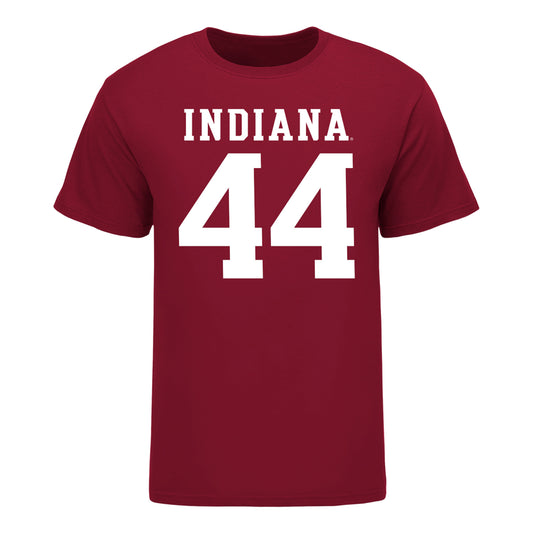 Indiana Hoosiers #44 Amari Kamara Student Athlete Football T-Shirt - Front View
