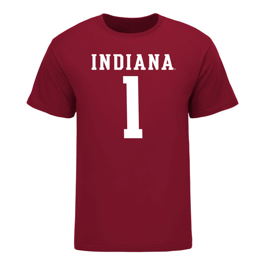 Indiana Hoosiers #1 Roman Hemby Student Athlete Football T-Shirt