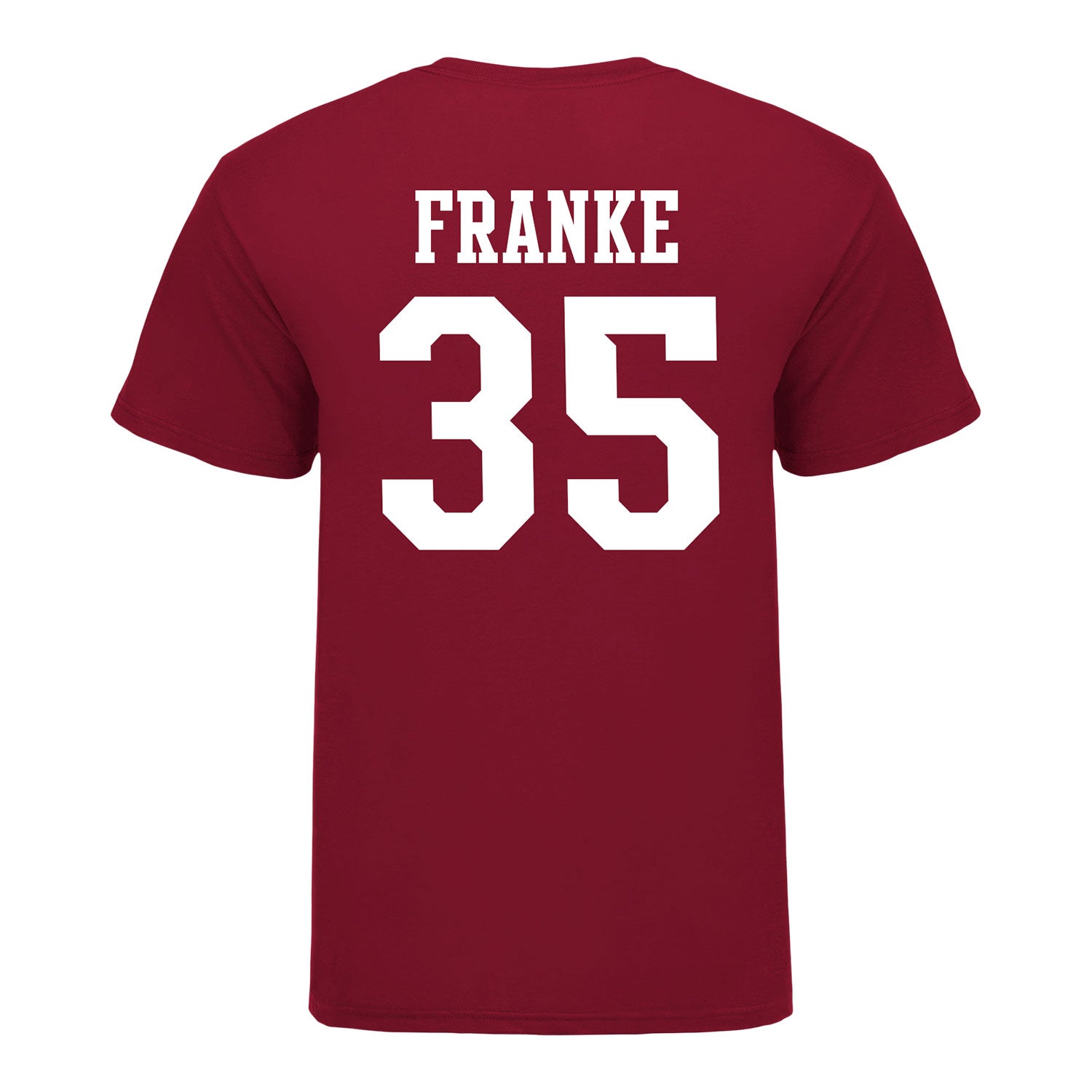 Indiana Hoosiers #35 Brendan Franke Student Athlete Football T-Shirt