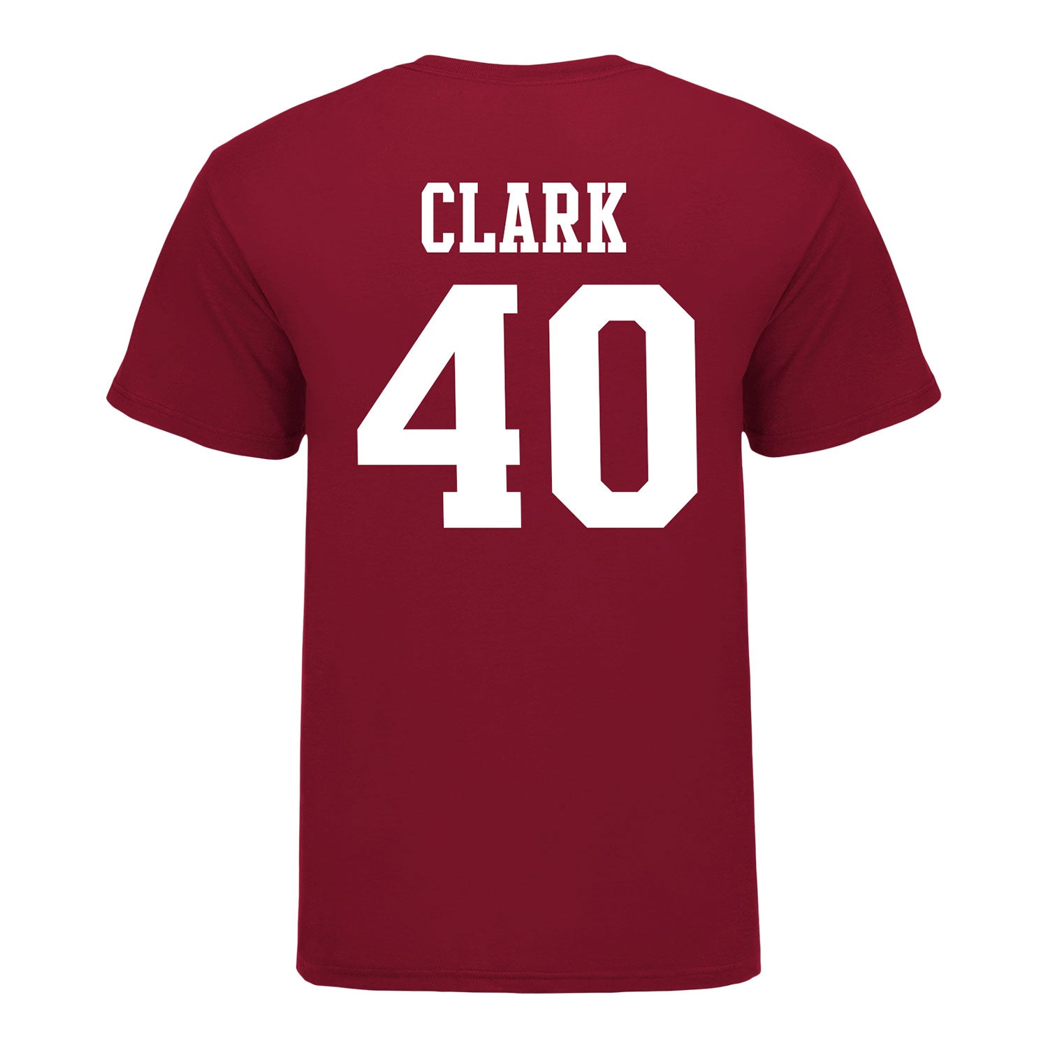 Indiana Hoosiers #40 Quentin Clark Student Athlete Football T-Shirt