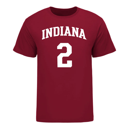 Indiana Hoosiers Adidas #2 Jason Drake Student Athlete Mens Basketball T-Shirt