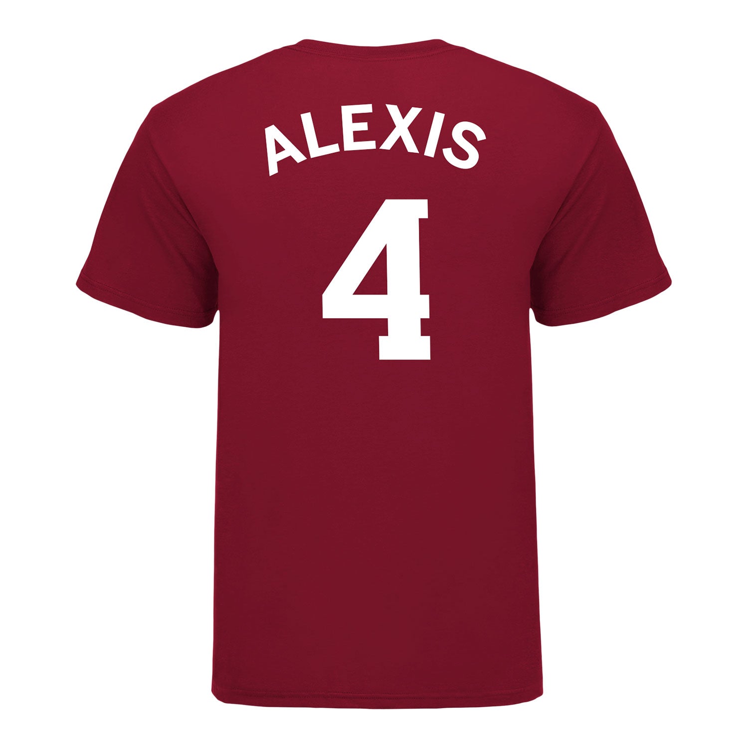 Indiana Hoosiers Adidas #4 Samuel Alexis Student Athlete Mens Basketball T-Shirt