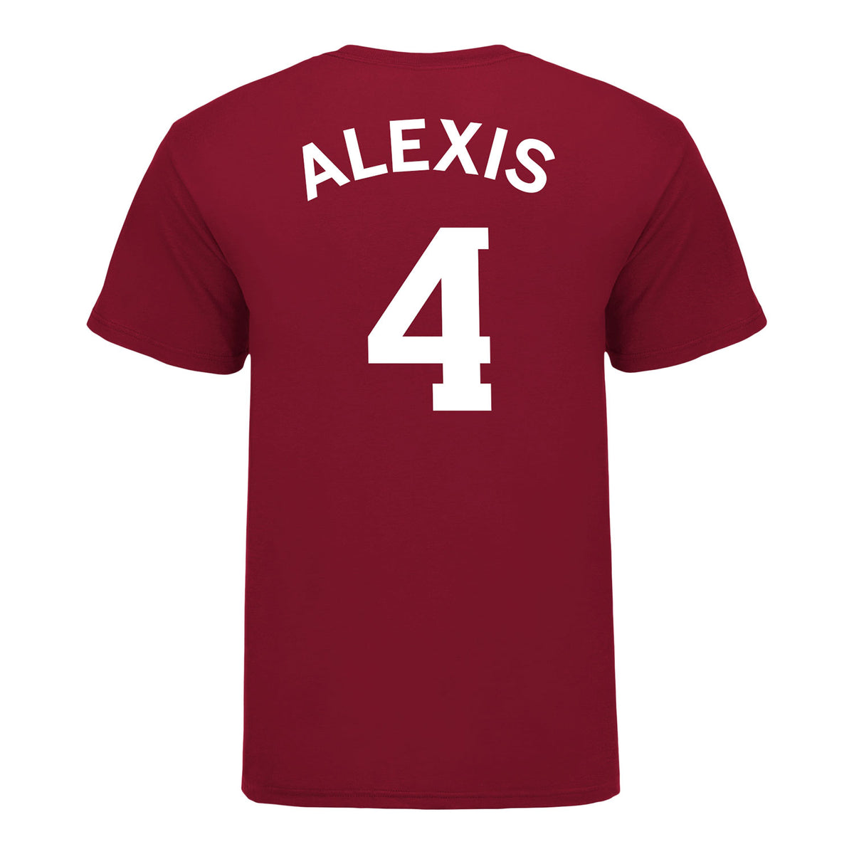 Indiana Hoosiers Adidas #4 Samuel Alexis Student Athlete Mens Basketball T-Shirt