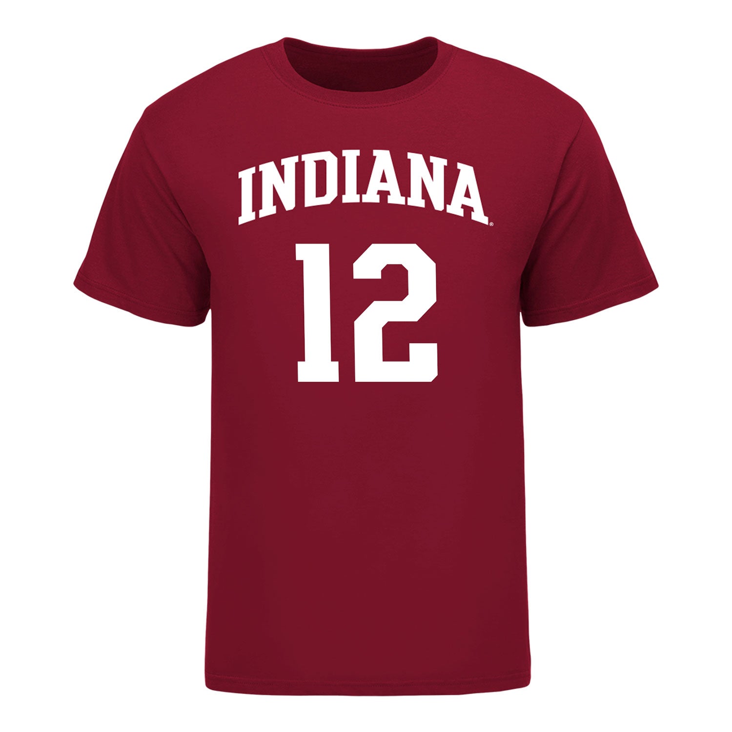 Indiana Hoosiers Adidas #12 Tucker DeVries Student Athlete Mens Basketball T-Shirt