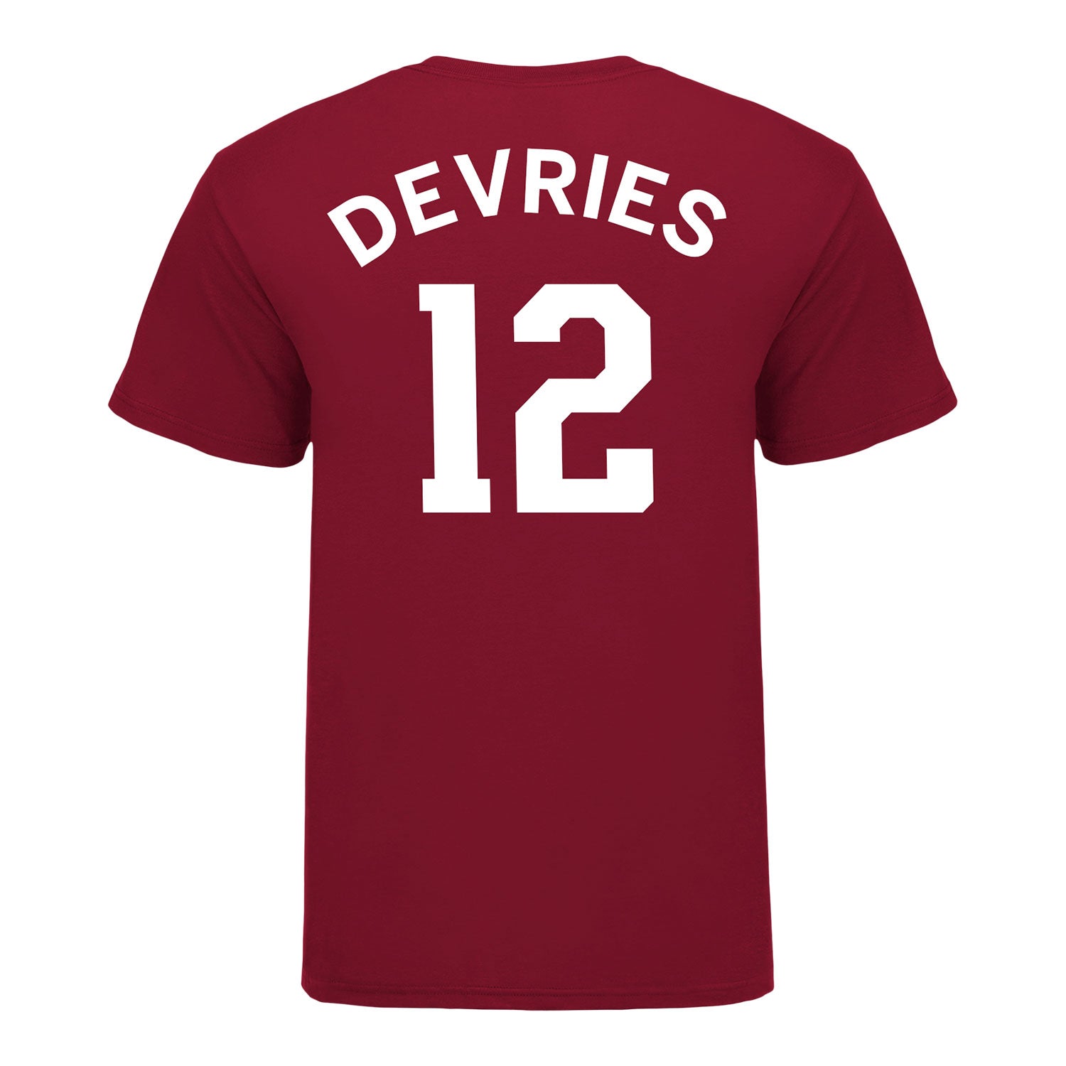 Indiana Hoosiers Adidas #12 Tucker DeVries Student Athlete Mens Basketball T-Shirt