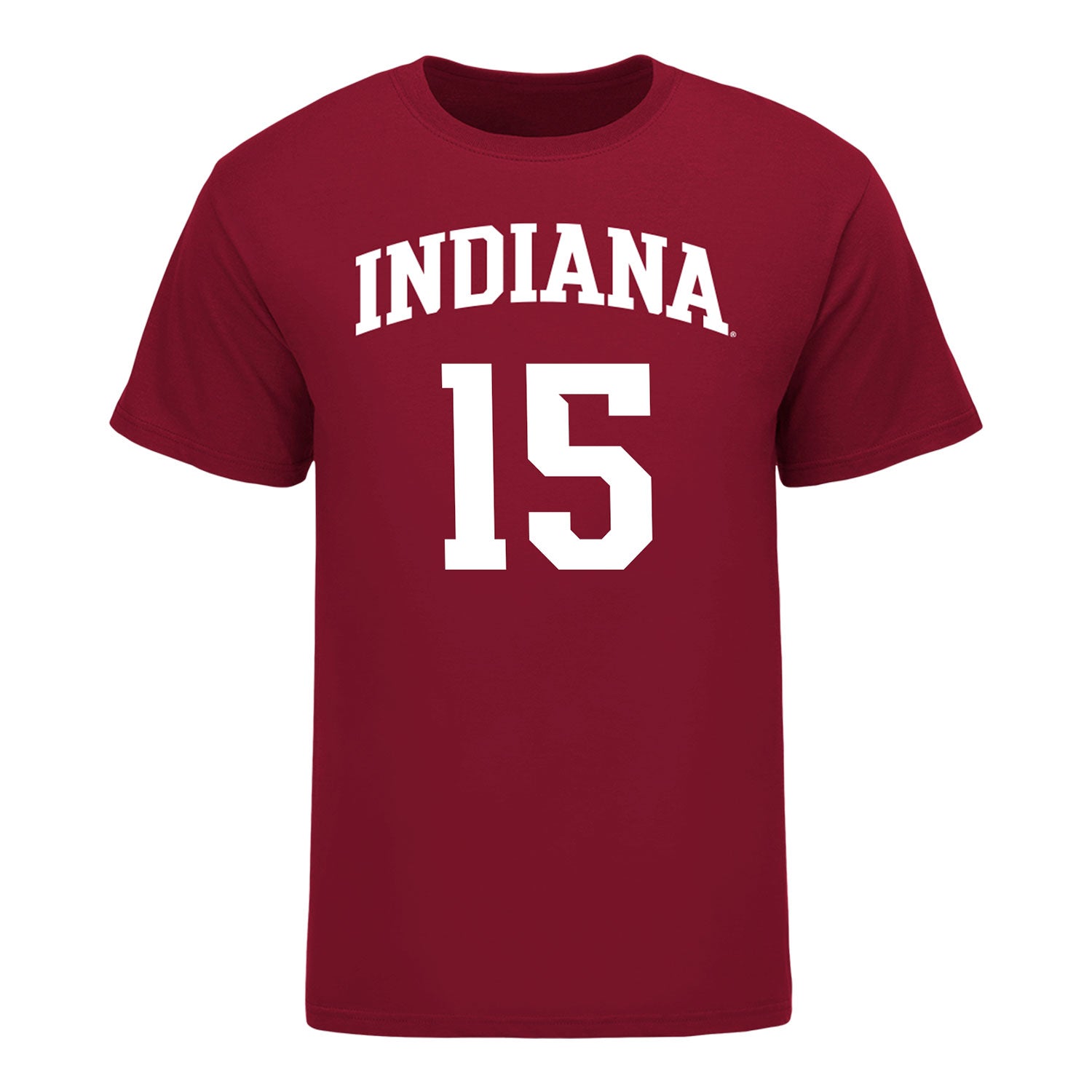 Indiana Hoosiers Adidas #15 Andrej Acimovic Student Athlete Mens Basketball T-Shirt