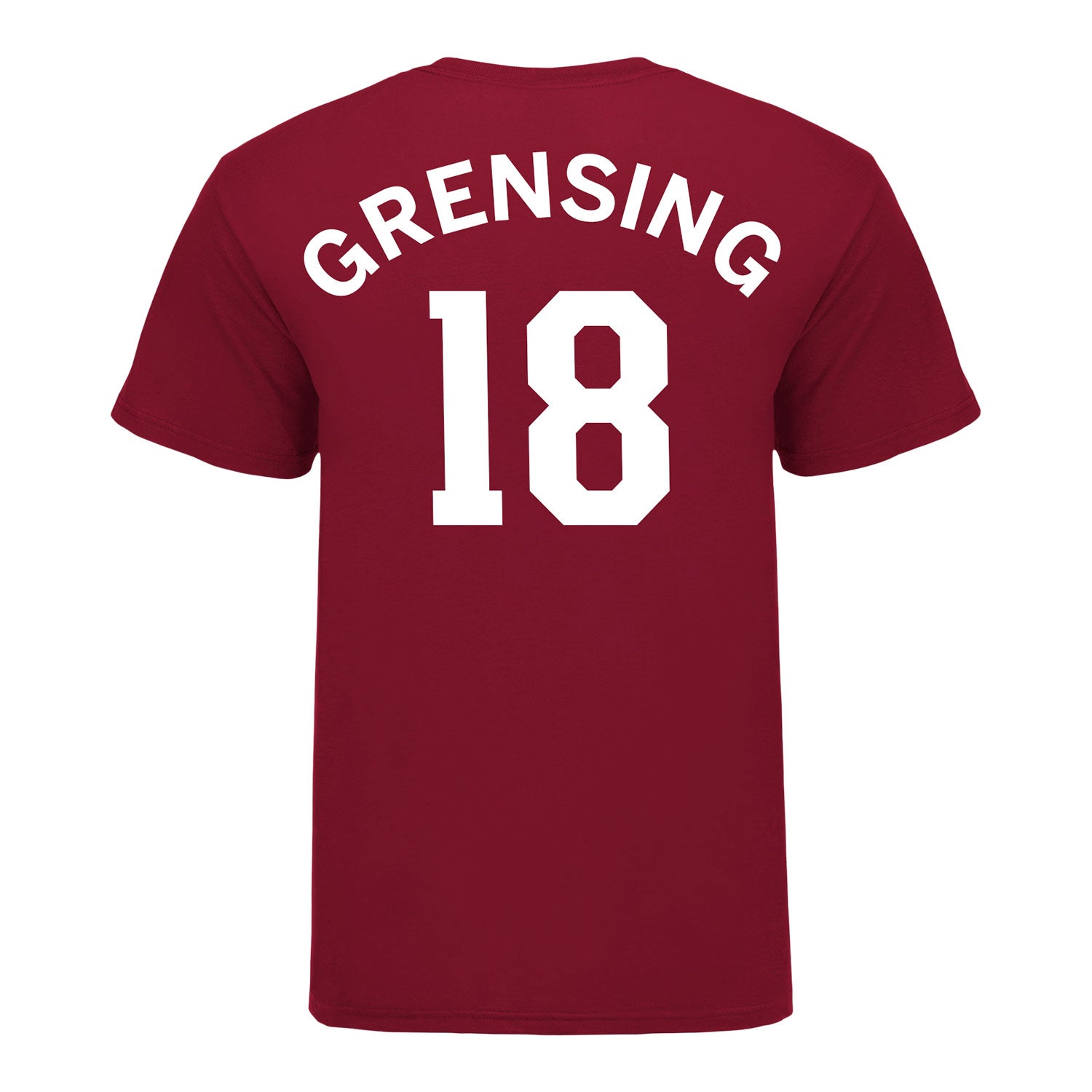 Indiana Hoosiers Adidas #18 Tryce Grensing Student Athlete Mens Basketball T-Shirt