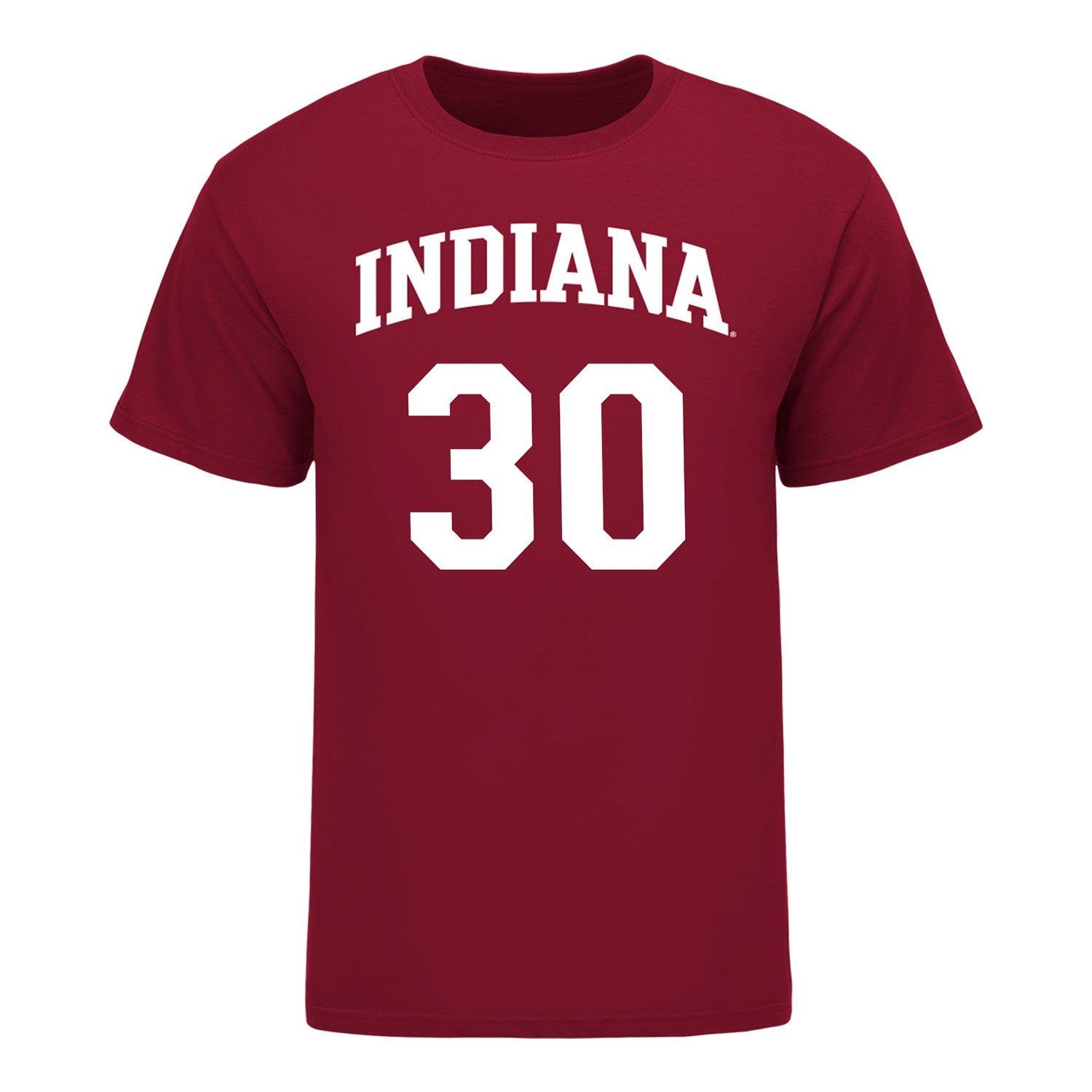 Indiana Hoosiers Adidas #30 Ian Stephens Student Athlete Mens Basketball T-Shirt