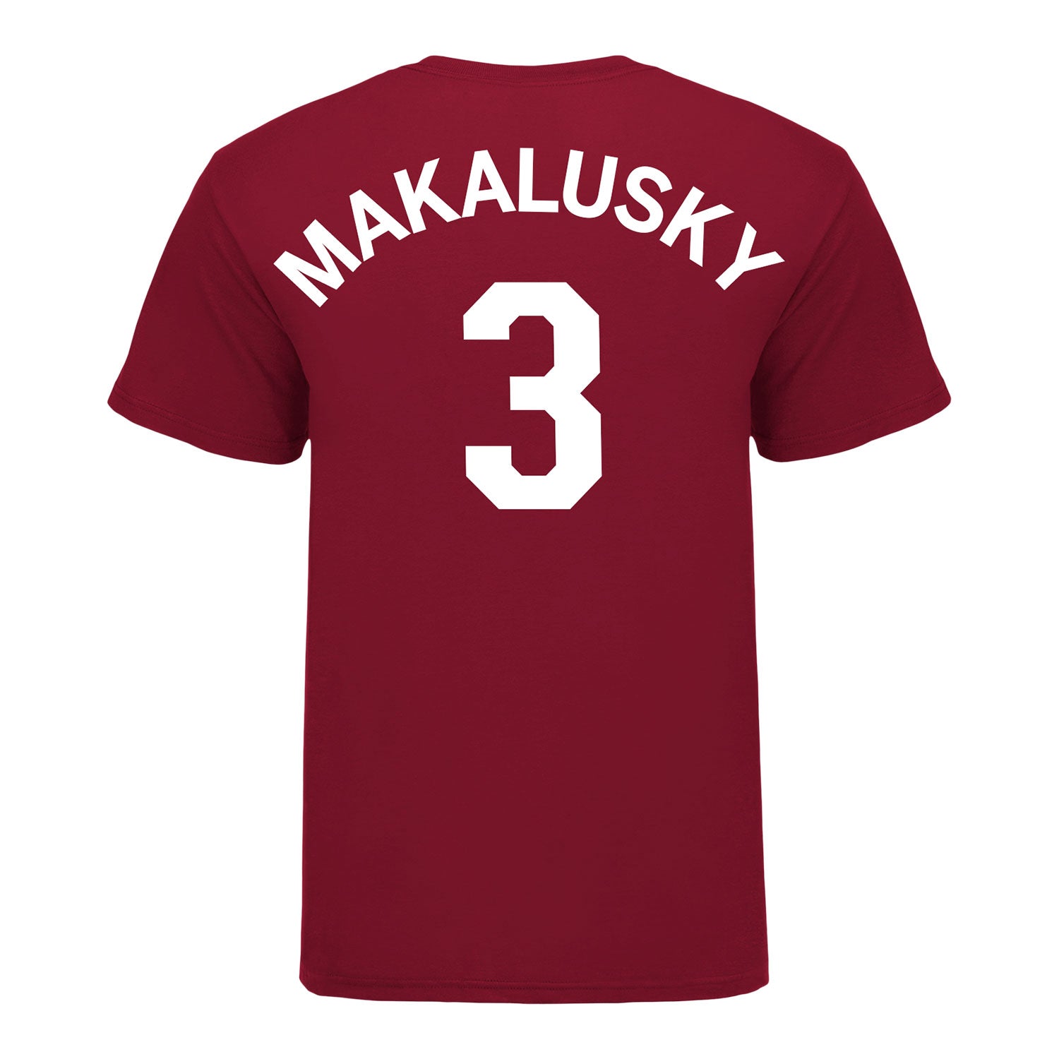 Indiana Hoosiers Adidas #3 Maya Makalusky Student Athlete Womens Basketball T-Shirt