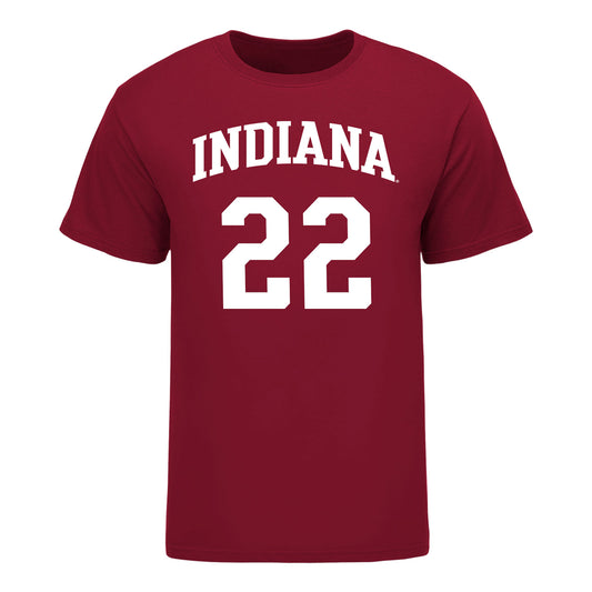 Indiana Hoosiers Adidas #22 Chloe Spreen Student Athlete Womens Basketball T-Shirt
