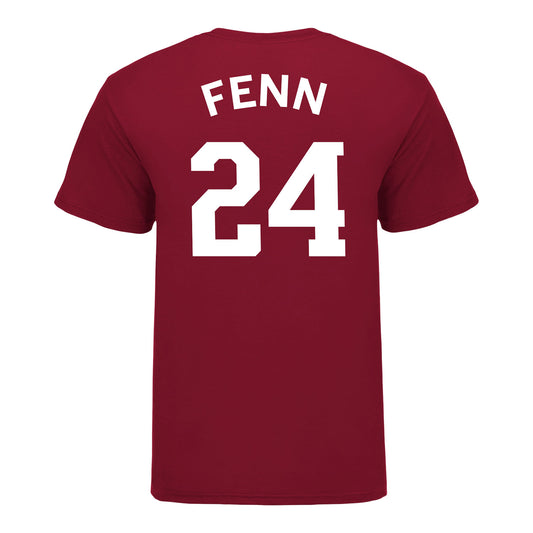 Indiana Hoosiers Adidas #24 Sydney Fenn Student Athlete Womens Basketball T-Shirt