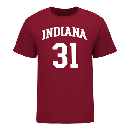 Indiana Hoosiers Adidas #31 Faith Wiseman Student Athlete Womens Basketball T-Shirt