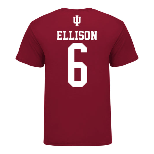 Indiana Hoosiers Softball #6 Jada Ellison Student Athlete T-Shirt