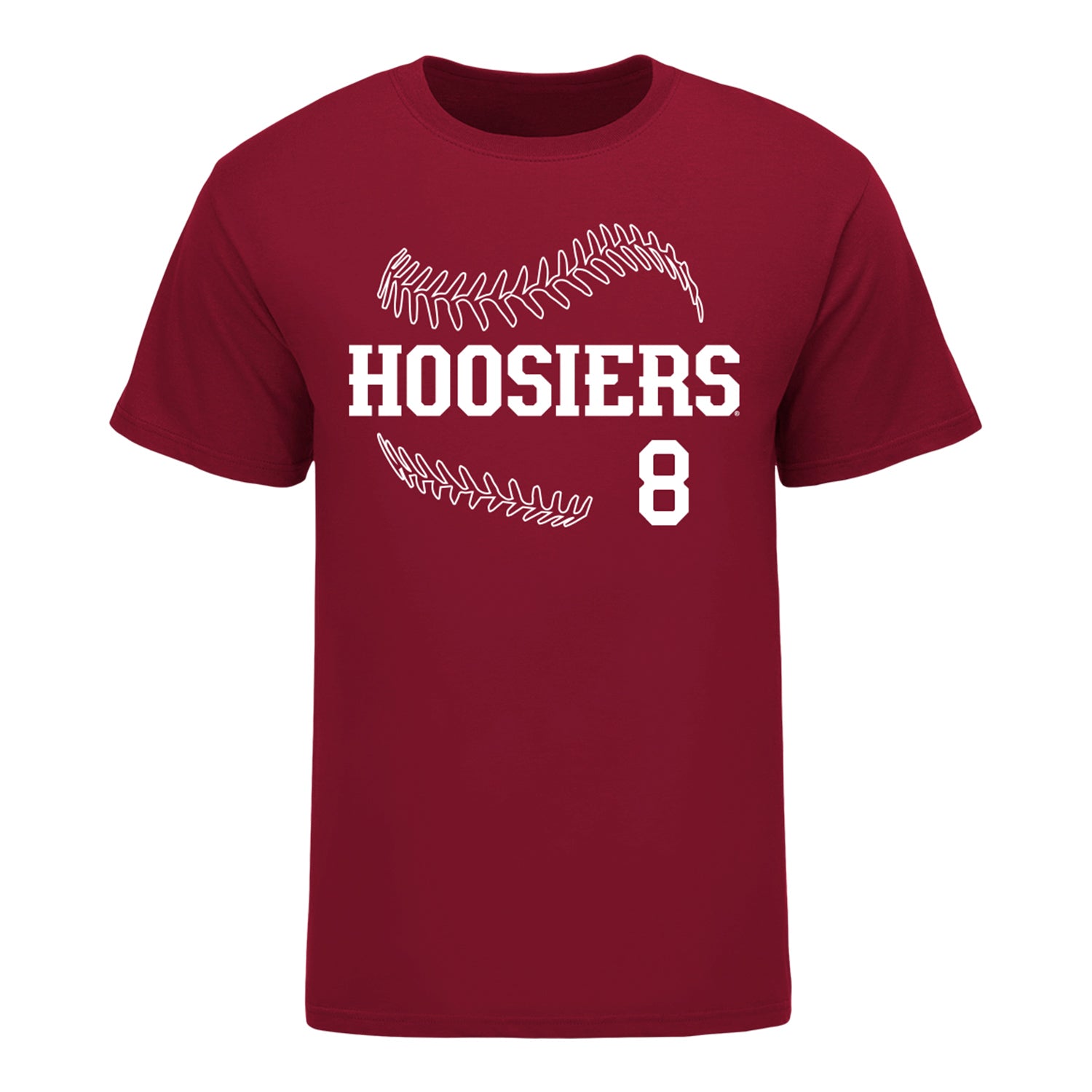 Indiana Hoosiers Softball #8 Madalyn Strader Student Athlete T-Shirt