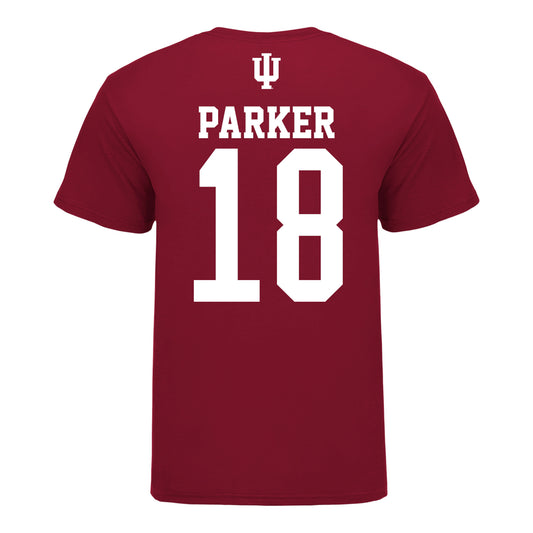 Indiana Hoosiers Softball #18 Avery Parker Student Athlete T-Shirt