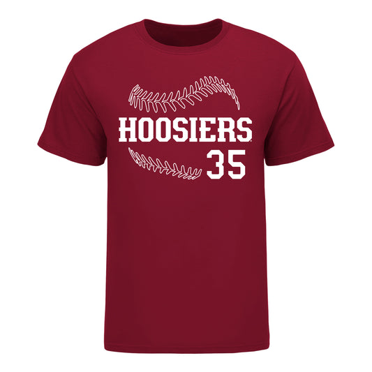 Indiana Hoosiers Softball #35 Peyton Drummond Student Athlete T-Shirt