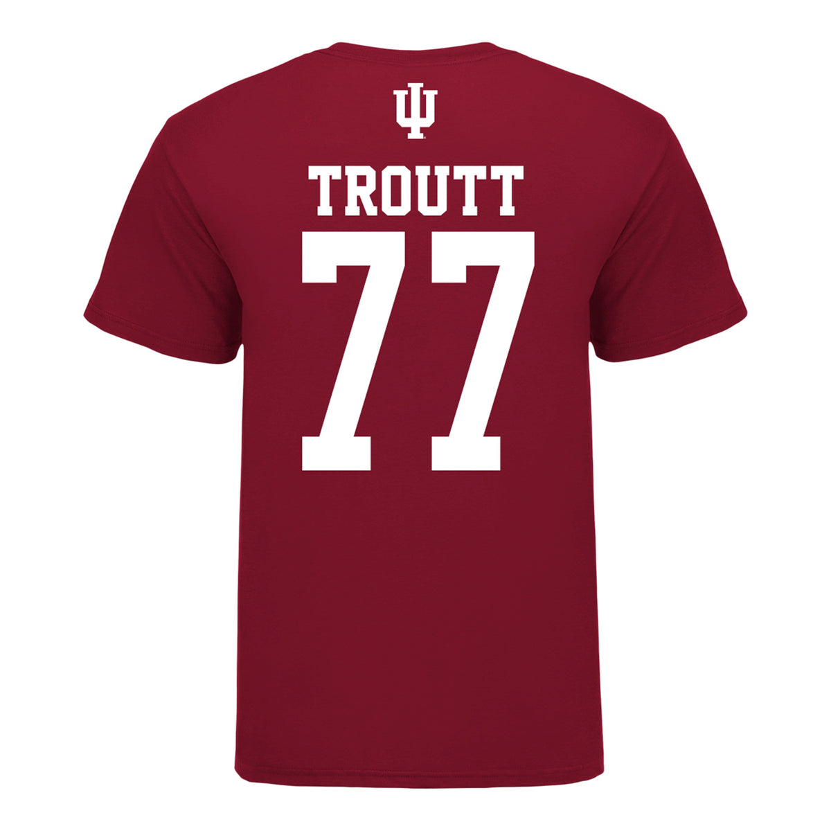 Indiana Hoosiers Softball #77 Ella Troutt Student Athlete T-Shirt