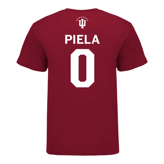 Indiana Hoosiers Men's Soccer Student Athlete #0 AJ Piela T-Shirt
