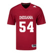 Indiana Hoosiers Adidas #54 Caleb King Crimson Student Athlete Football Jersey