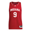 Indiana Hoosiers Adidas Men's Basketball Crimson Student Athlete Jersey #9 Kanaan Carlyle