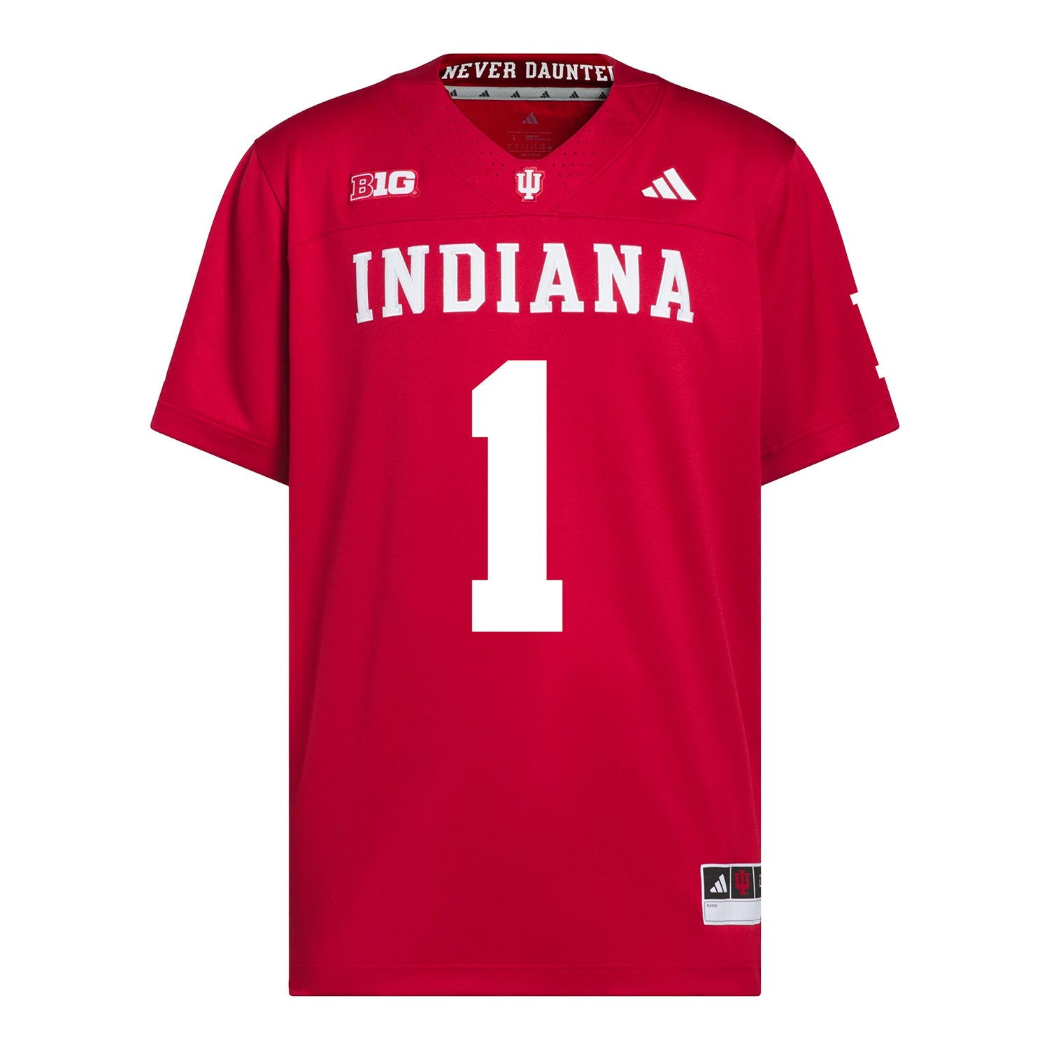 Indiana Hoosiers Adidas Football Student Athlete #1 Amare Ferrell Premier Football Jersey