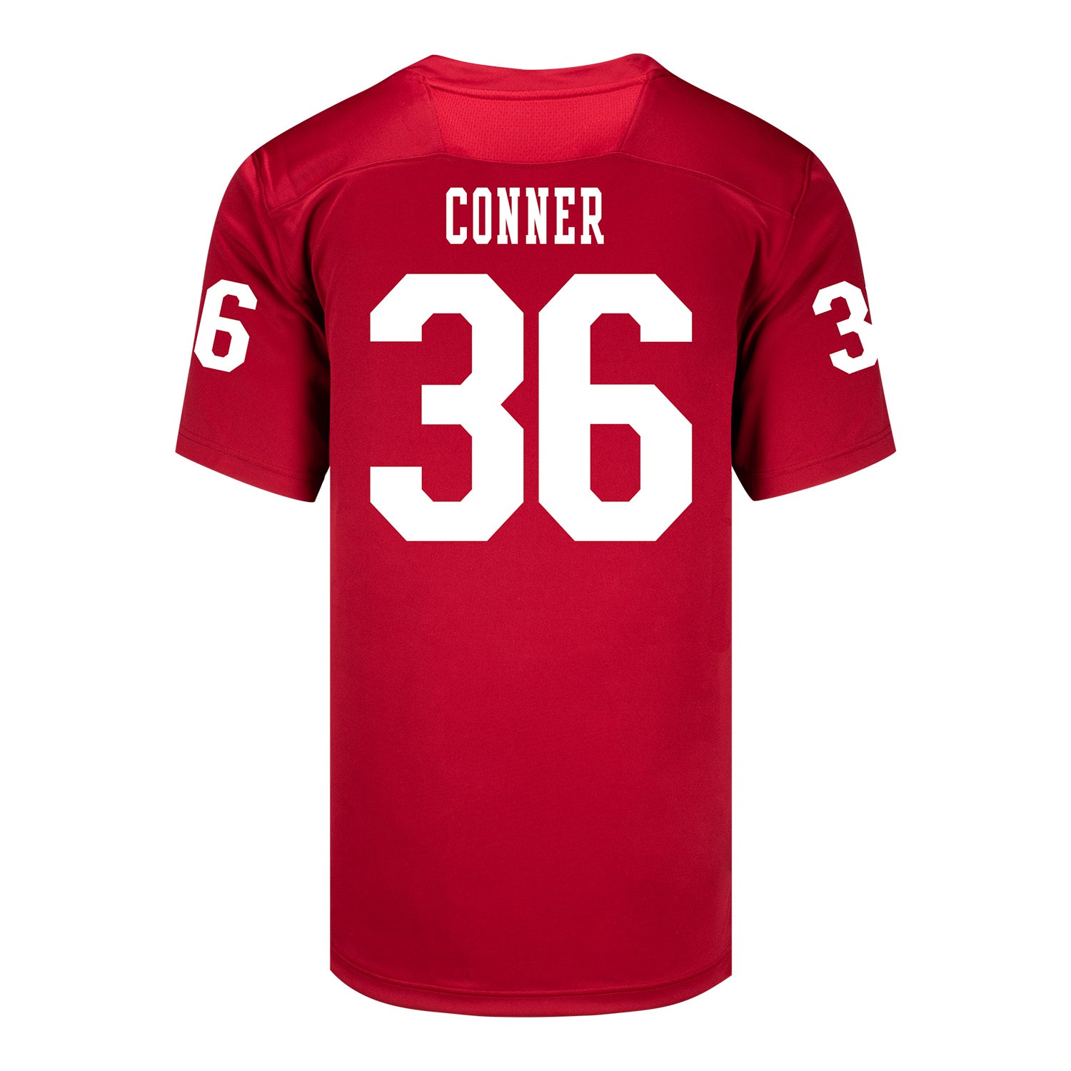 Indiana Hoosiers Adidas Football Student Athlete #36 Clay Conner Premier Football Jersey