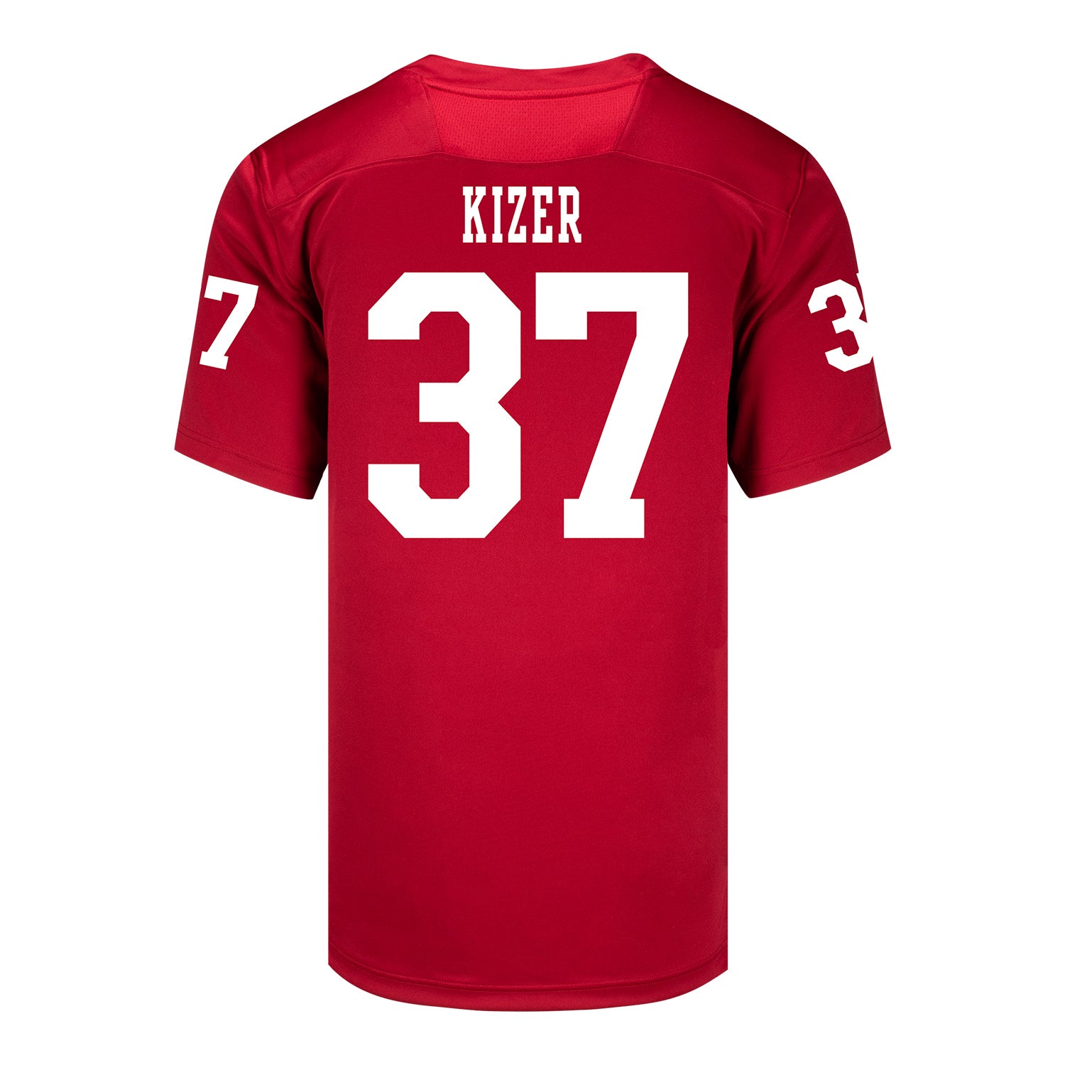 Indiana Hoosiers Adidas Football Student Athlete #37 Heath Kizer Premier Football Jersey
