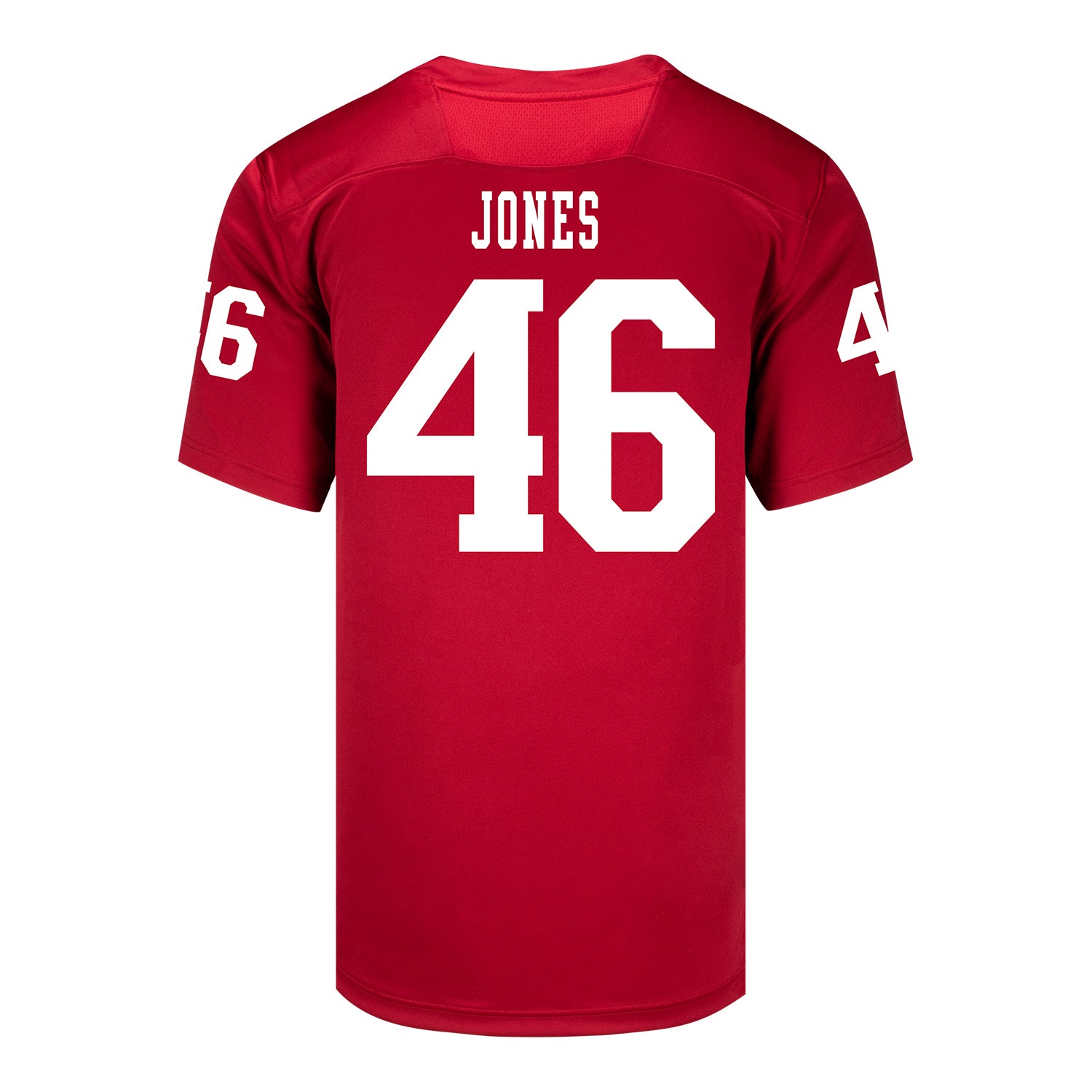 Indiana Hoosiers Adidas Football Student Athlete #46 Isaiah Jones Premier Football Jersey