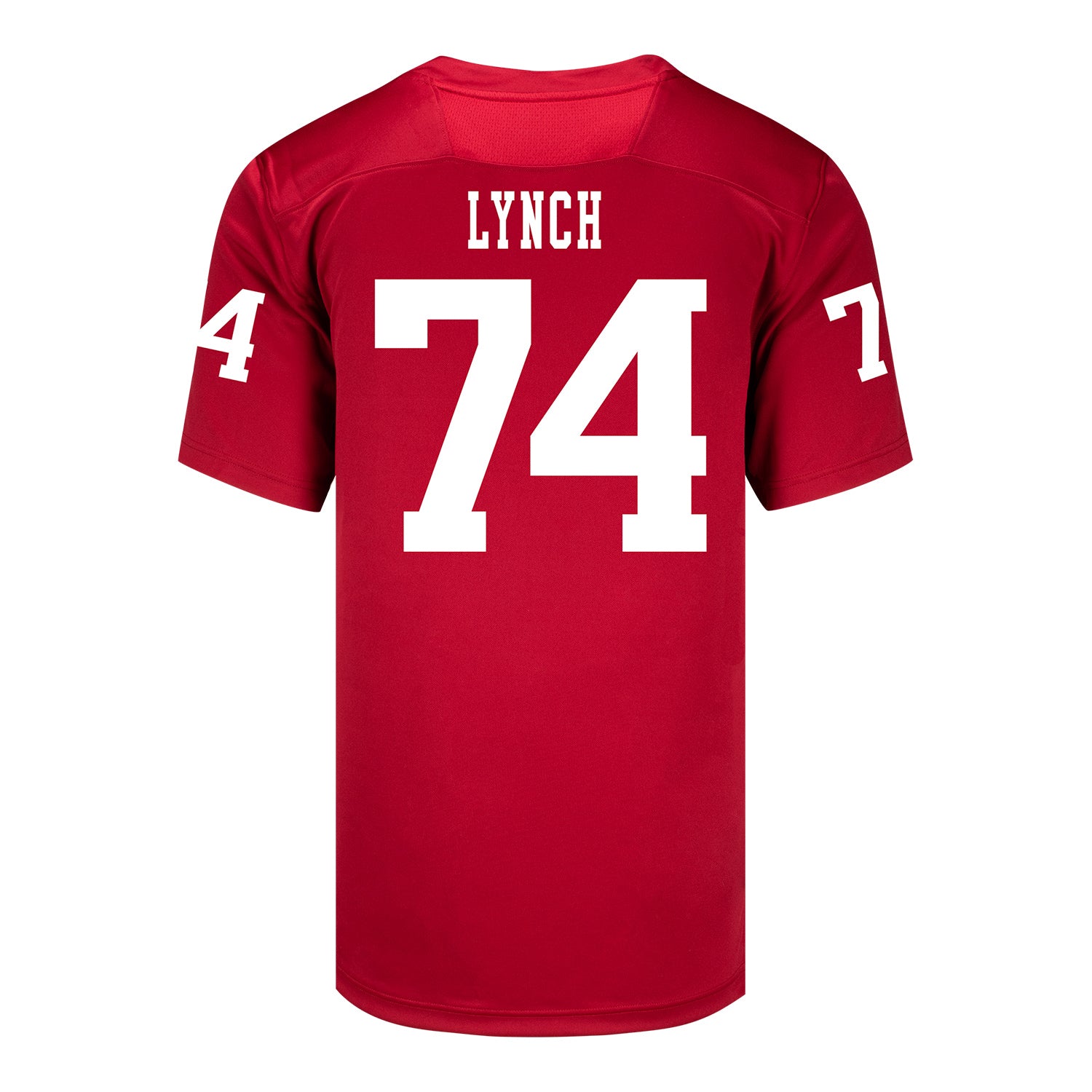 Indiana Hoosiers Adidas Football Student Athlete #74 Bray Lynch Premier Football Jersey