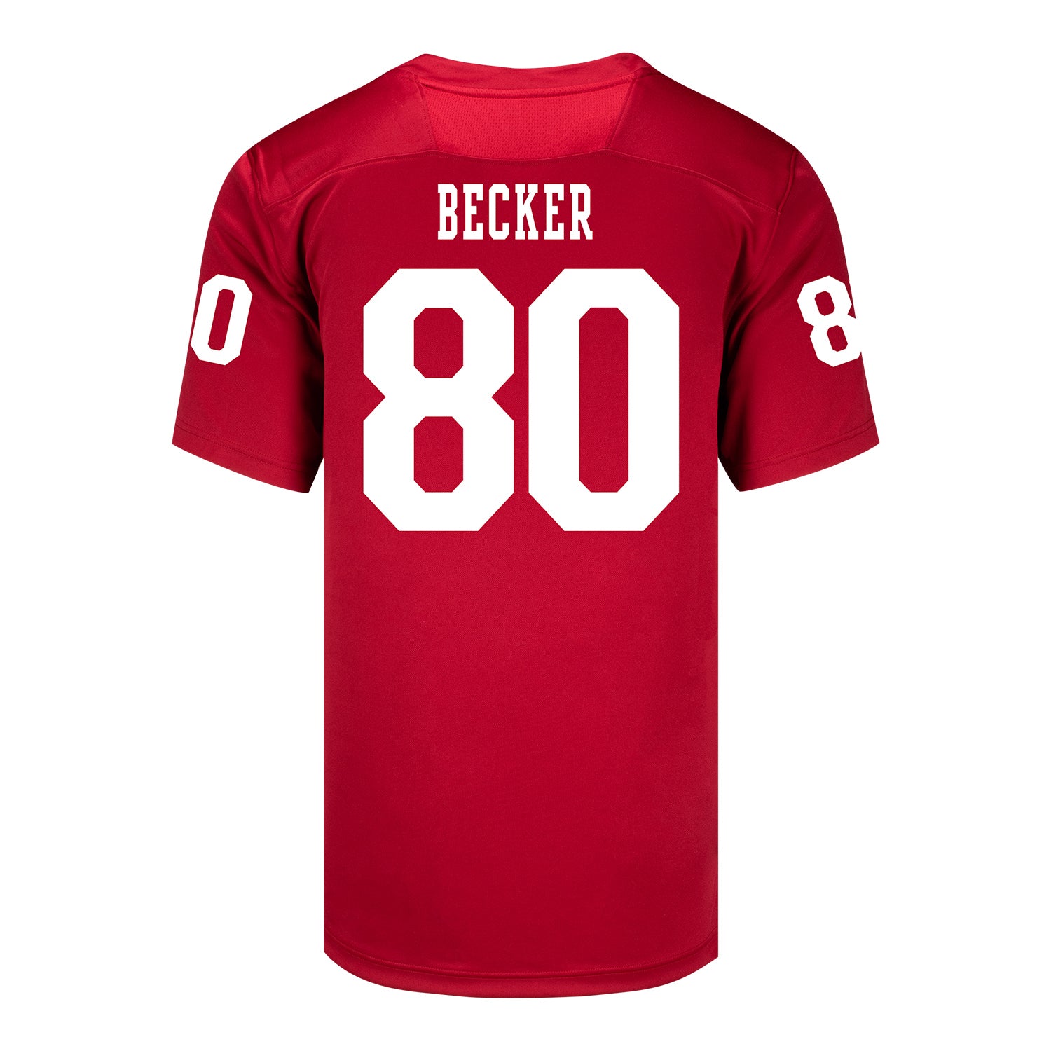 Indiana Hoosiers Adidas Football Student Athlete #80 Charlie Becker Premier Football Jersey