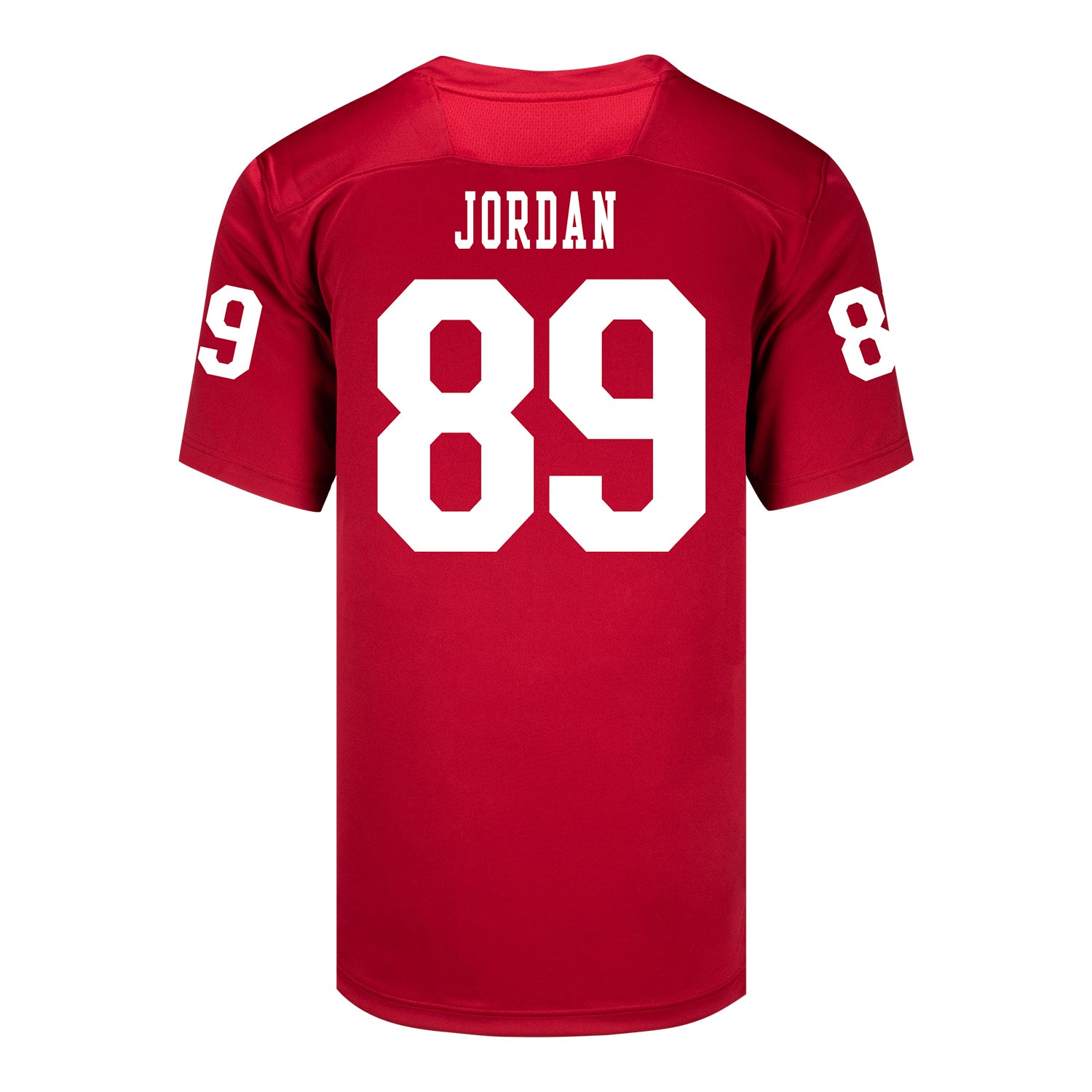 Indiana Hoosiers Adidas Football Student Athlete #89 Camden Jordan Premier Football Jersey
