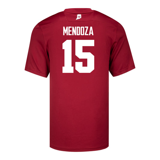 Indiana Hoosiers Adidas #15 Fernando Mendoza Student Athlete Football Jersey