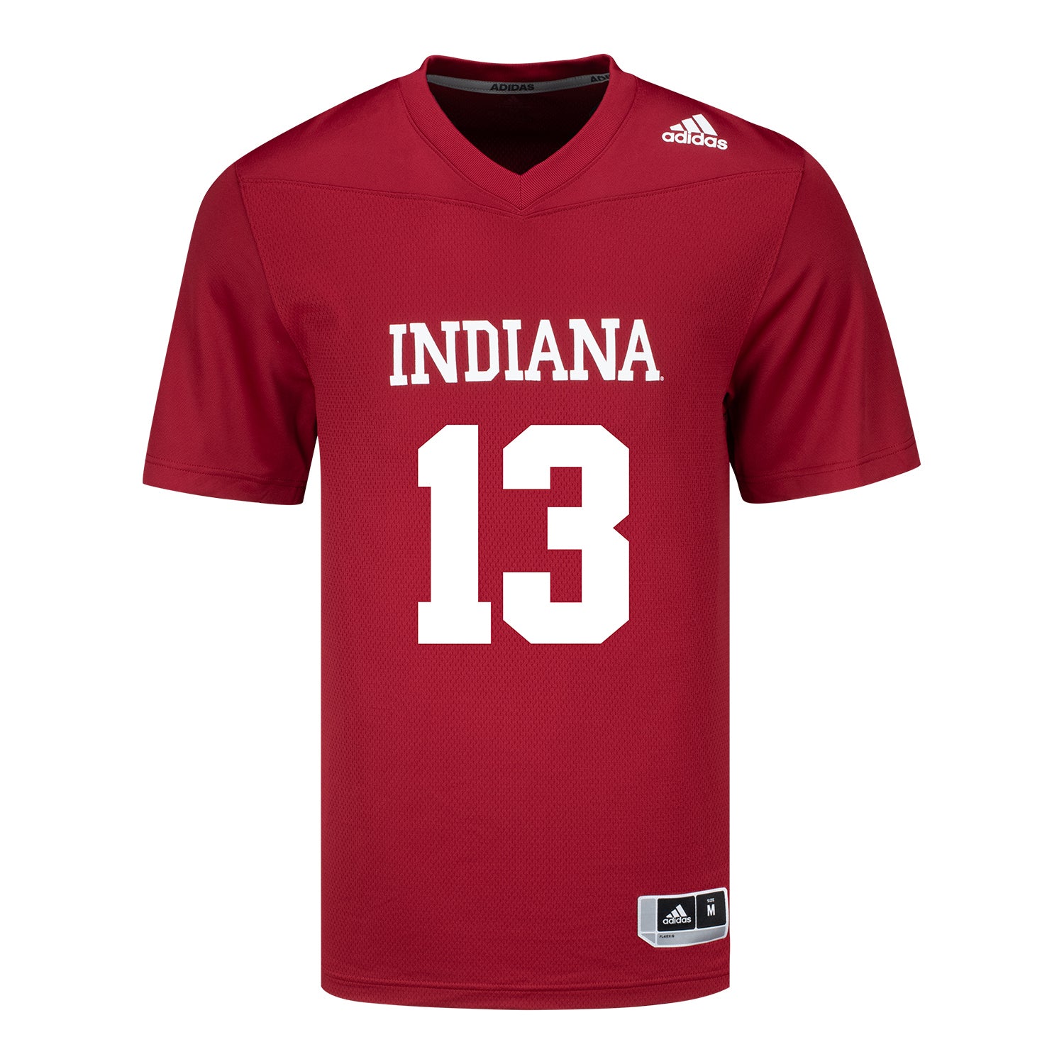 Indiana Hoosiers Adidas #13 Kellan Wyatt Crimson Student Athlete Football Jersey