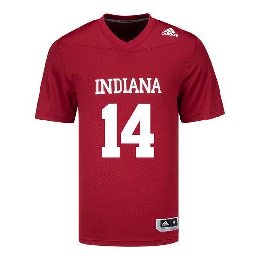 Indiana Hoosiers Adidas #14 Kaiden Turner Student Athlete Football Jersey
