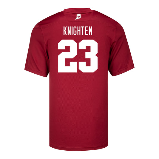 Indiana Hoosiers Adidas #23 Amariyun Knighten Student Athlete Football Jersey