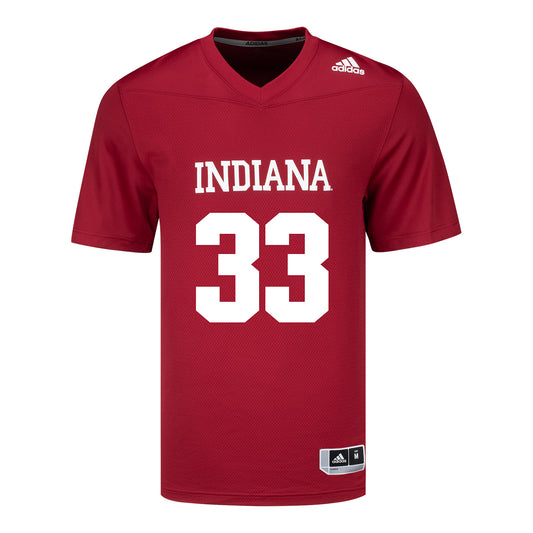 Indiana Hoosiers Adidas #33 Garrett Reese Student Athlete Football Jersey