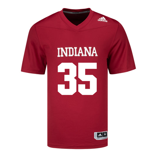 Indiana Hoosiers Adidas #35 Brendan Franke Student Athlete Football Jersey