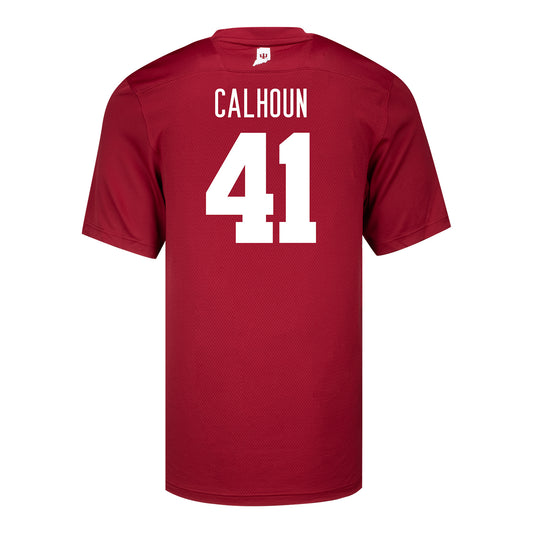 Indiana Hoosiers Adidas #41 Keishaun Calhoun Student Athlete Football Jersey