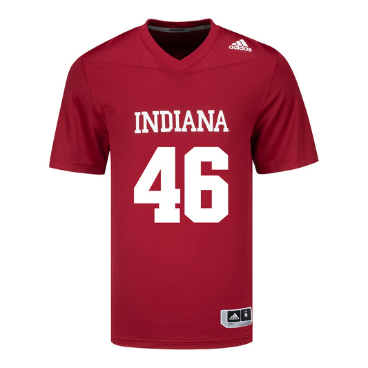 Indiana Hoosiers Adidas #46 Isaiah Jones Student Athlete Football Jersey