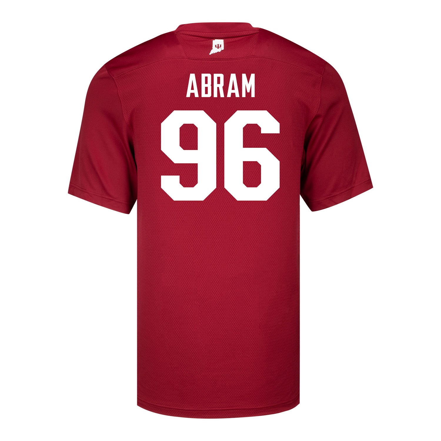 Indiana Hoosiers Adidas #96 Triston Abram Student Athlete Football Jersey - Back View
