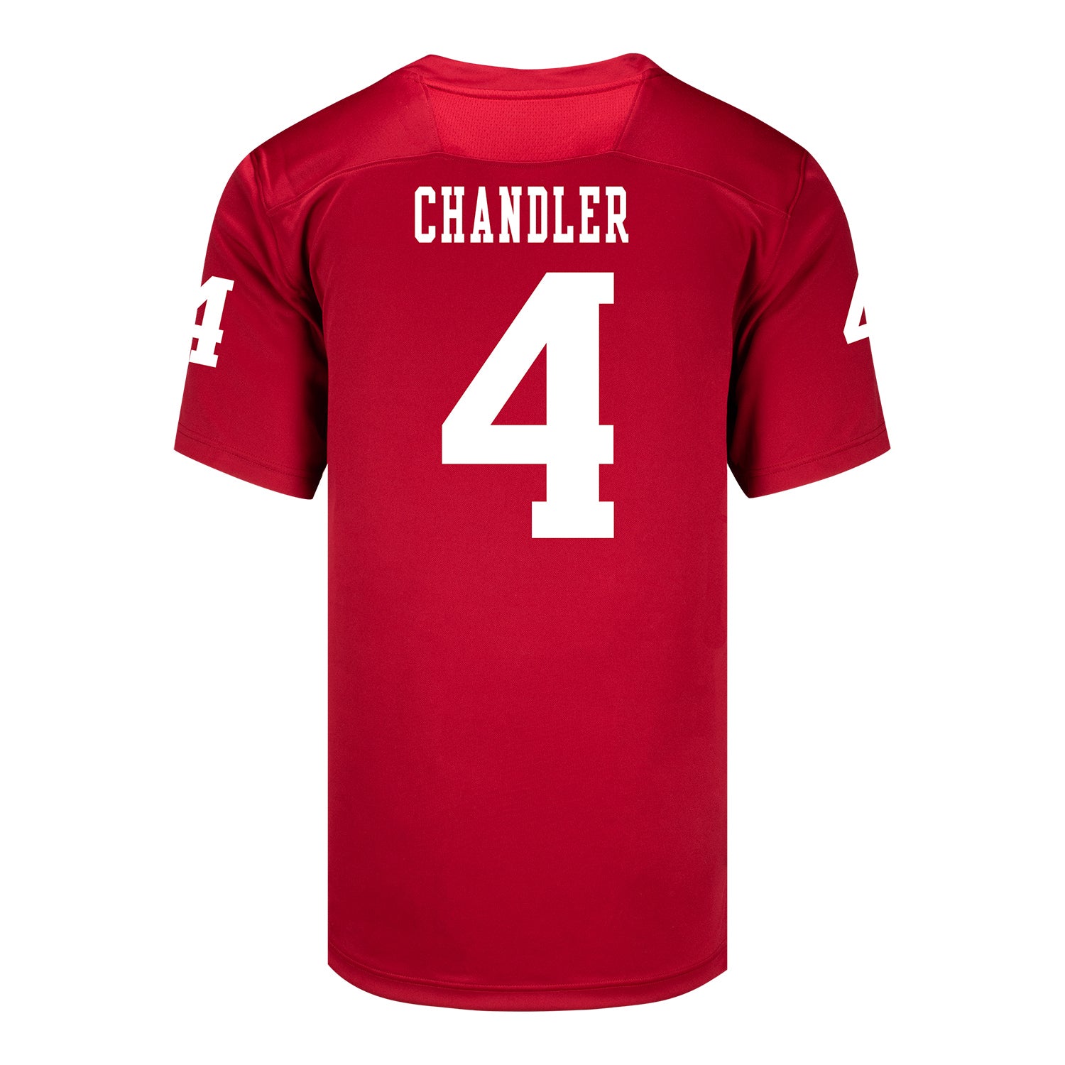 Indiana Hoosiers Adidas Football Student Athlete #4 Davion Chandler Premier Football Jersey