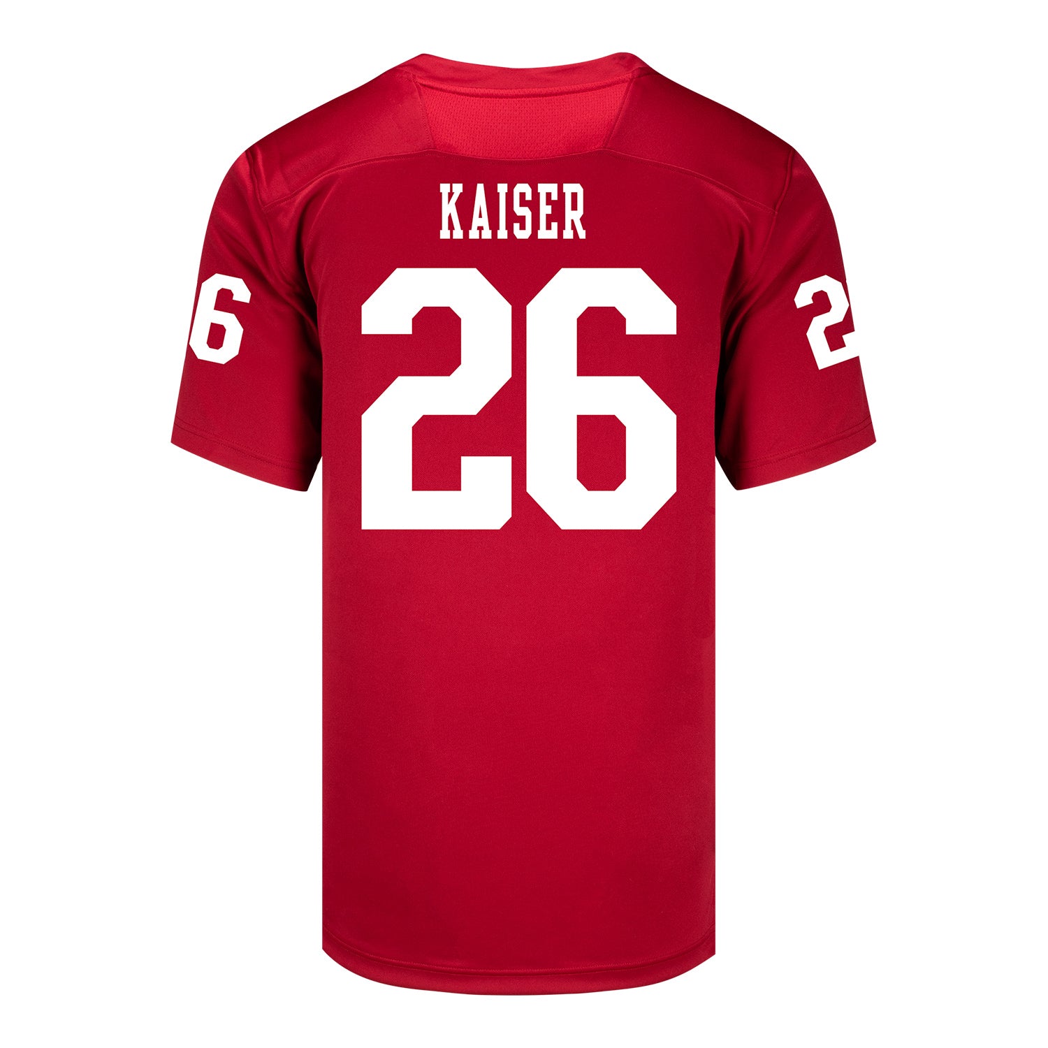 Indiana Hoosiers Adidas Football Student Athlete #26 Cade Kaiser Premier Football Jersey