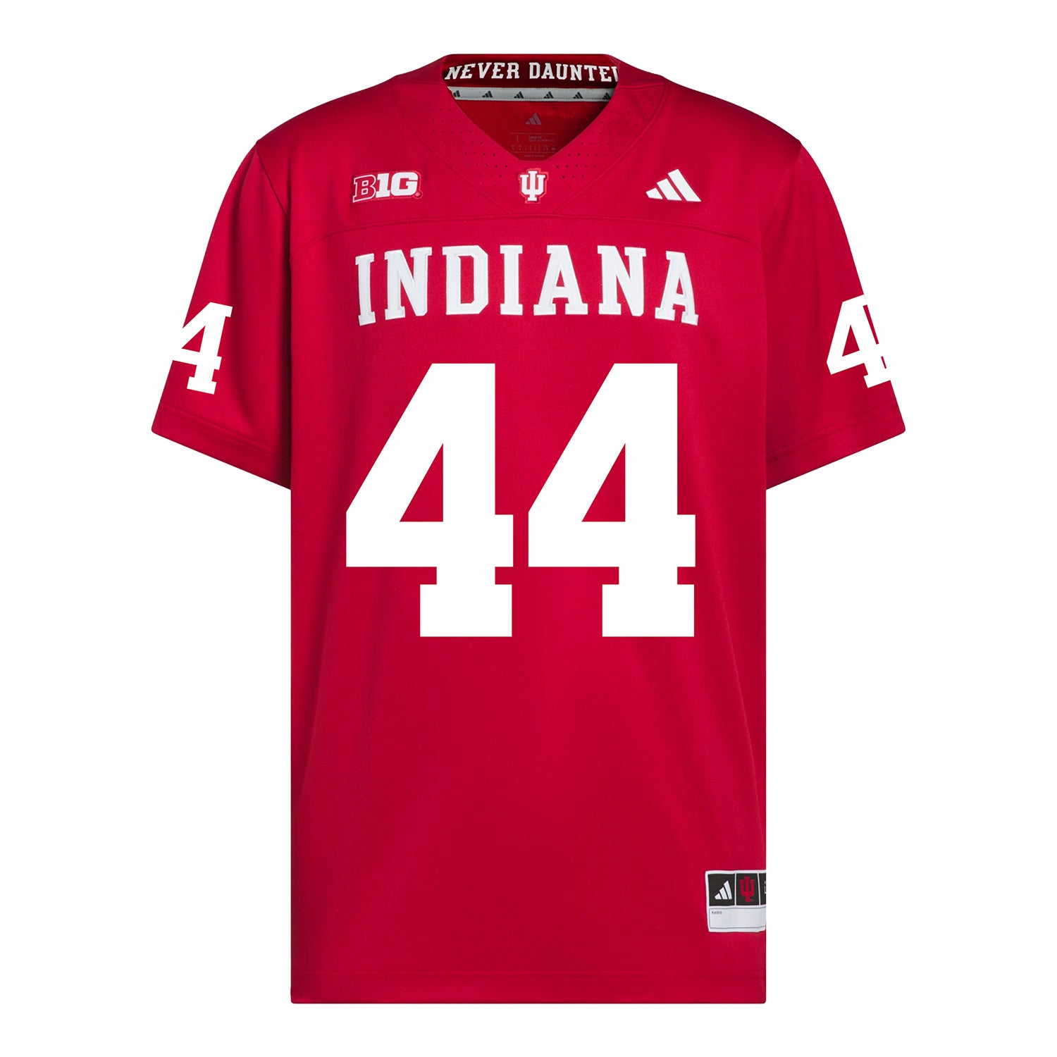 Indiana Hoosiers Adidas Football Student Athlete #44 Amari Kamara Premier Football Jersey
