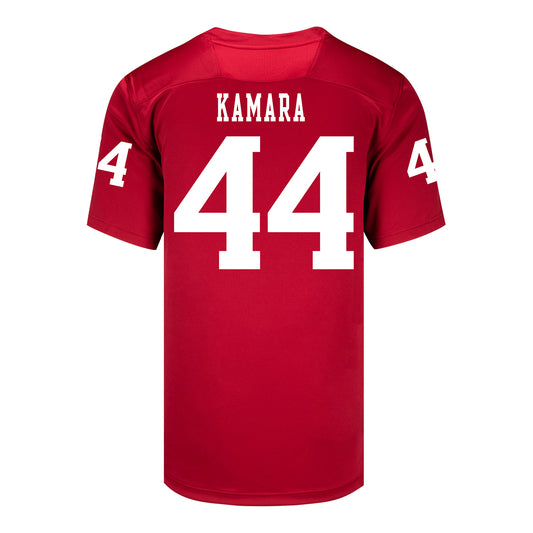 Indiana Hoosiers Adidas Football Student Athlete #44 Amari Kamara Premier Football Jersey
