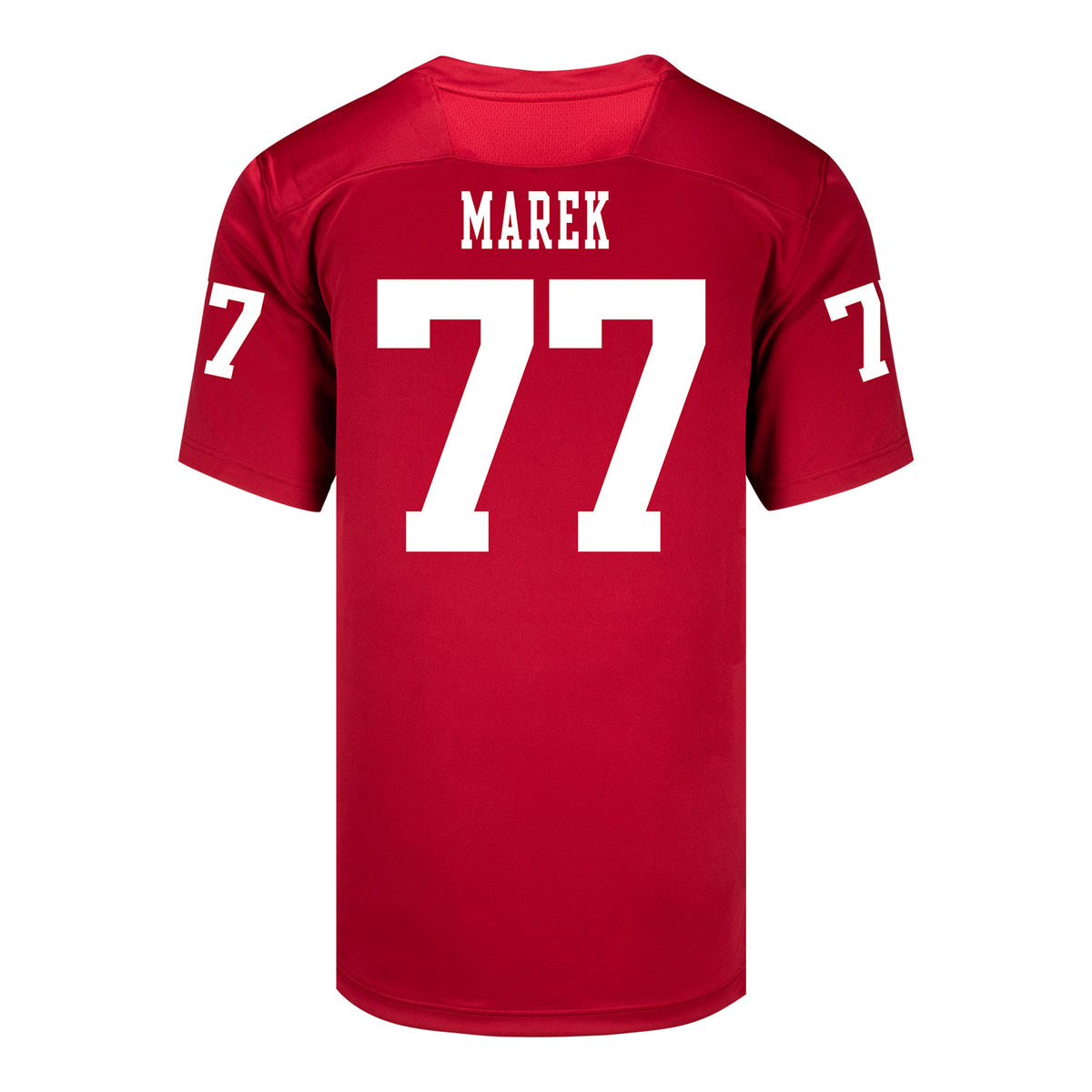 Indiana Hoosiers Adidas Football Student Athlete #77 Matt Marek Premier Football Jersey