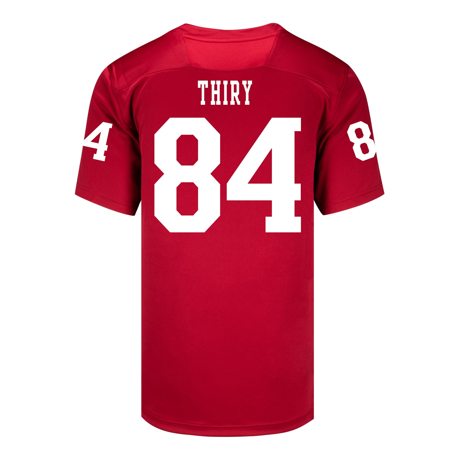 Indiana Hoosiers Adidas Football Student Athlete #84 Blake Thiry Premier Football Jersey