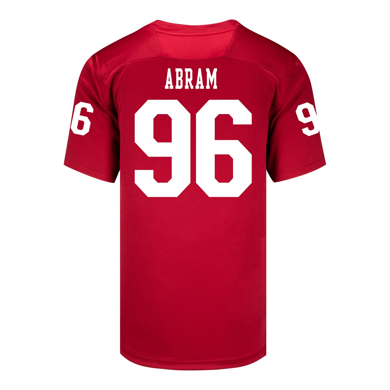 Indiana Hoosiers Adidas Football Student Athlete #96 Triston Abram Premier Football Jersey