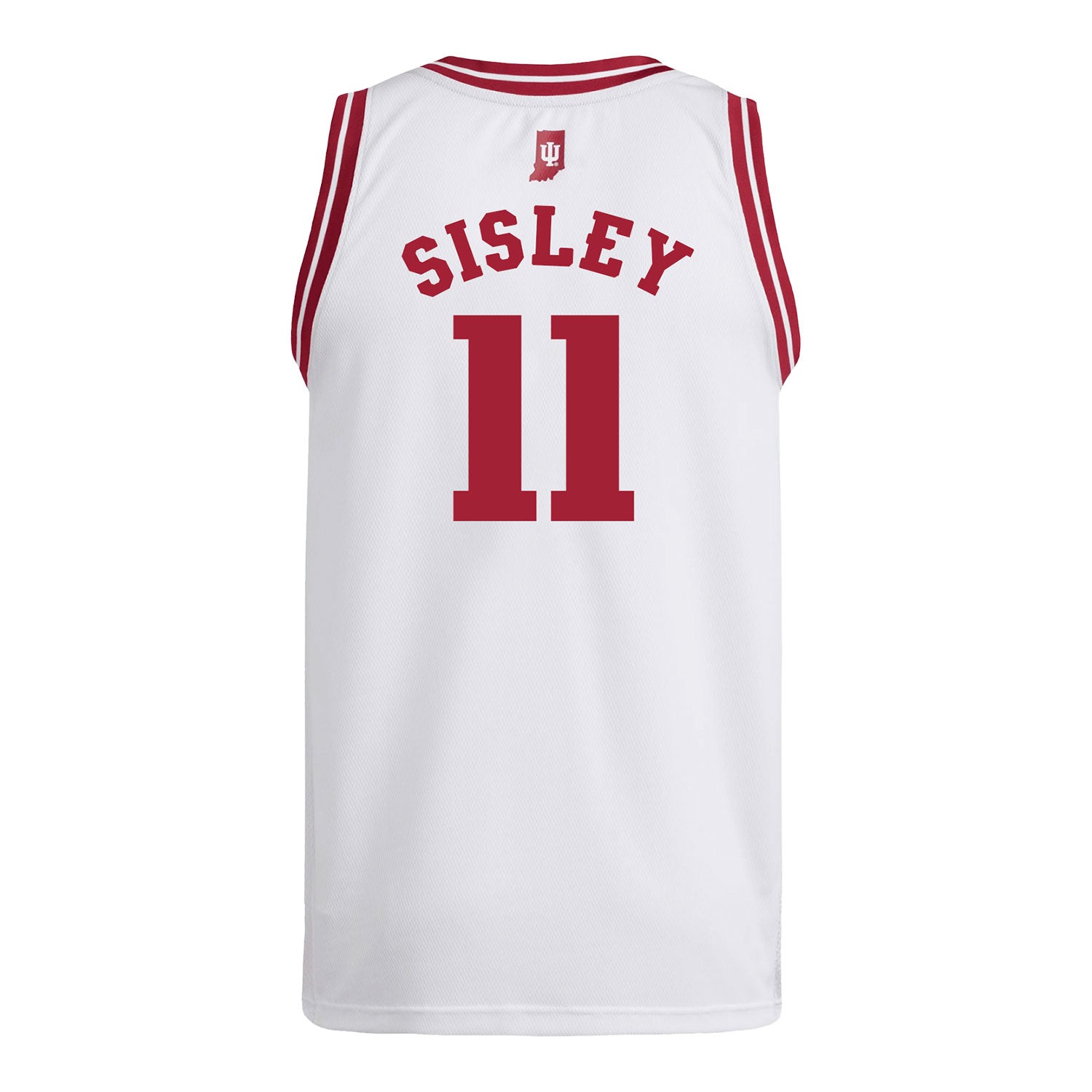 Indiana Hoosiers Adidas #11 Trent Sisley Student Athlete White Basketball Jersey