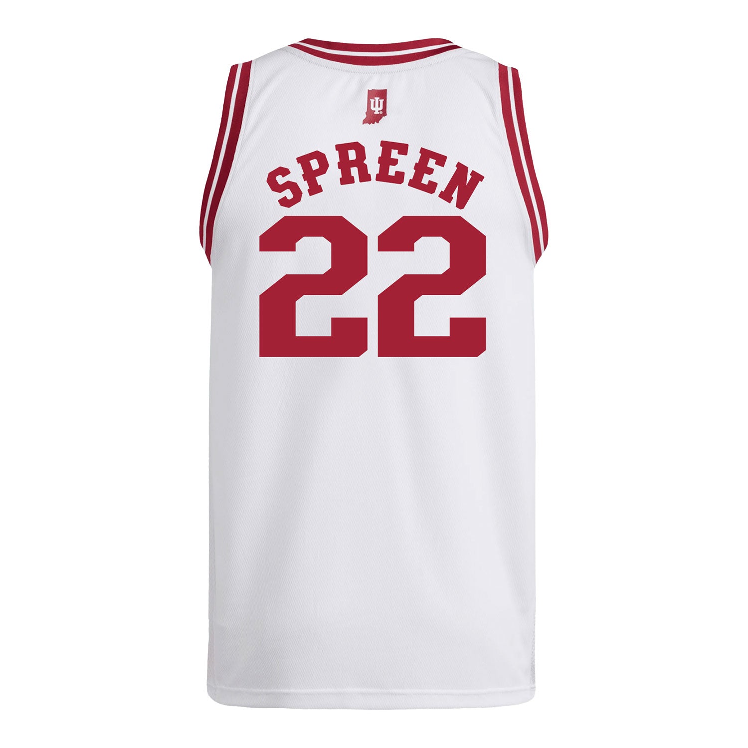 Indiana Hoosiers Adidas #22 Chloe Spreen Student Athlete White Basketball Jersey
